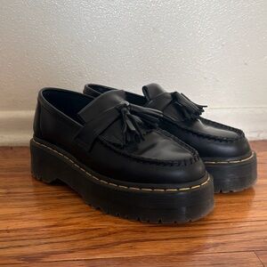 Dr. Martens black platform loafers US 7 / UK 6